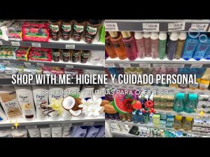 Compra productos de limpieza y cuidado personal durante las ventas.