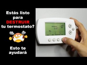 Utiliza un termostato programable para gestionar la calefacción y el aire acondicionado.